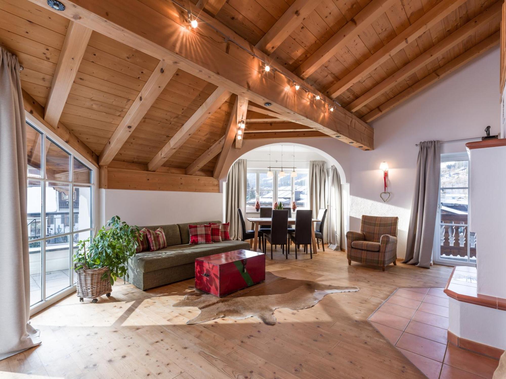 Ferienwohnung Alpen Glück Schlössl Unterm Rain Kirchberg in Tirol Exterior foto