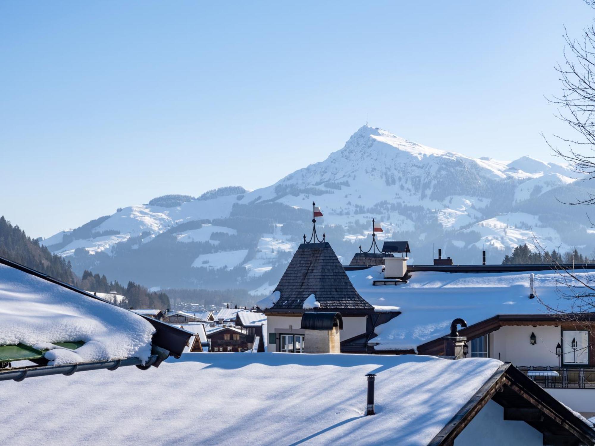 Ferienwohnung Alpen Glück Schlössl Unterm Rain Kirchberg in Tirol Exterior foto